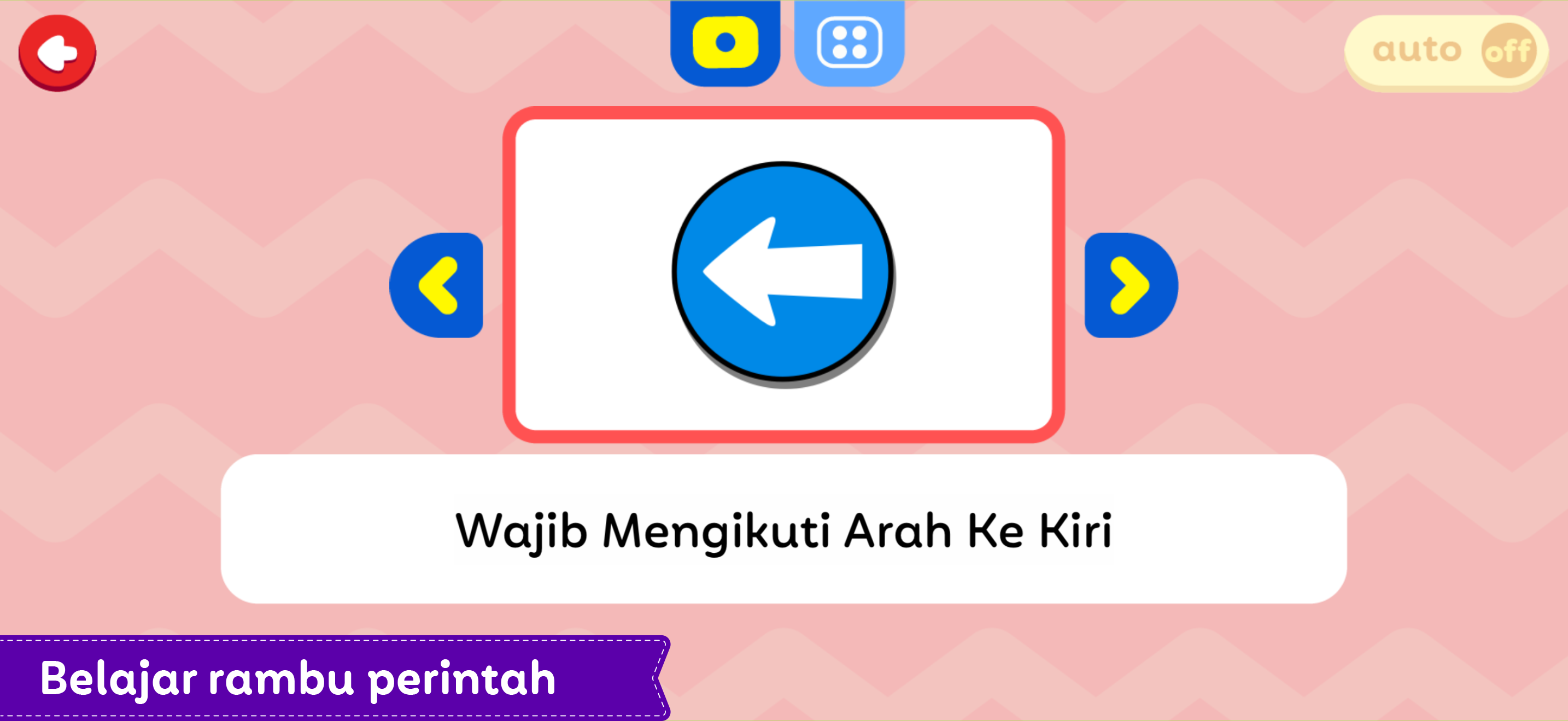 Secil Rambu Lalu Lintas