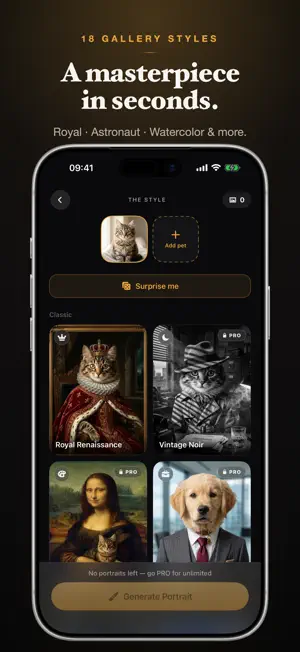 Pet Portraits: AI Dog & Cat screenshot 2