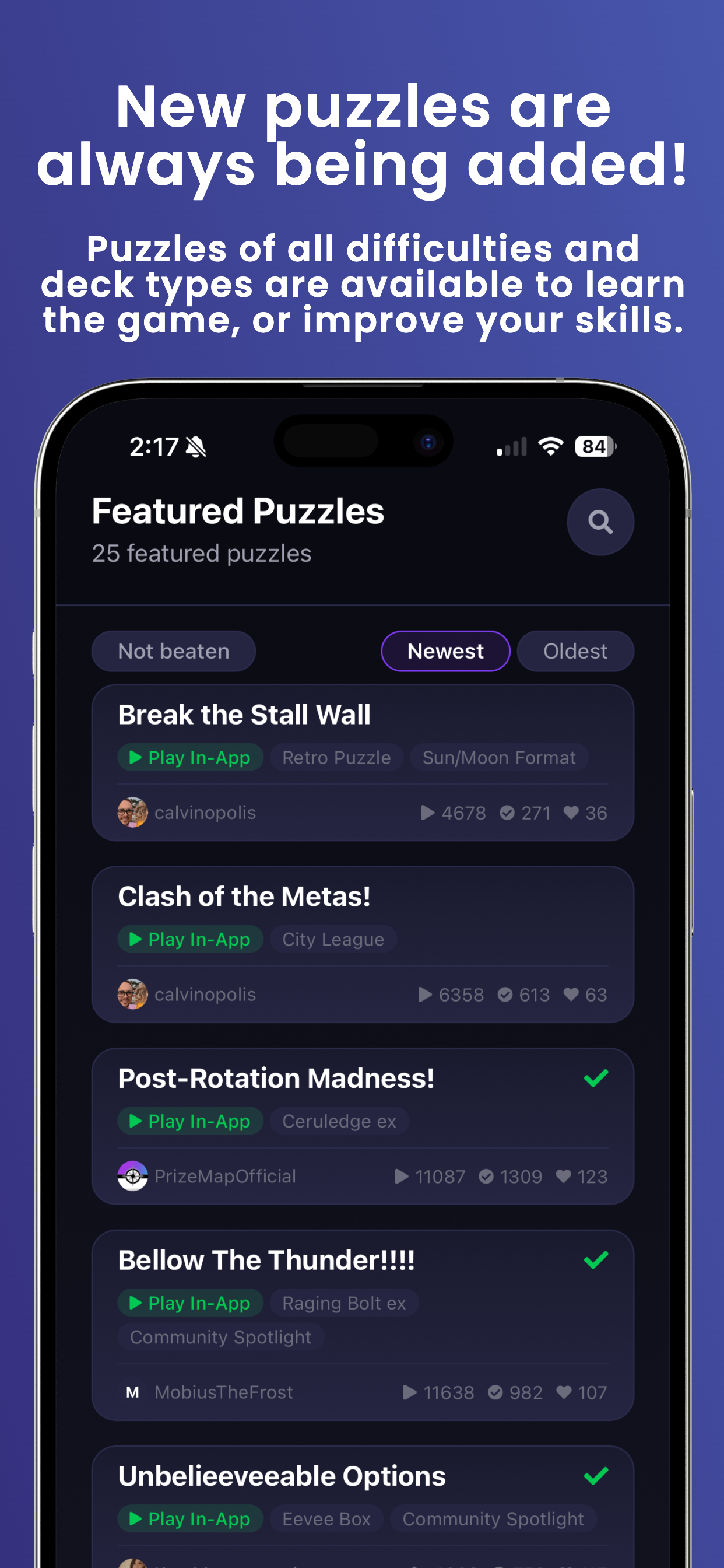 PrizeMap: TCG Puzzles