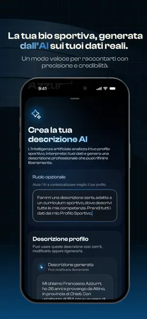 Profilo Sportivo screenshot 4