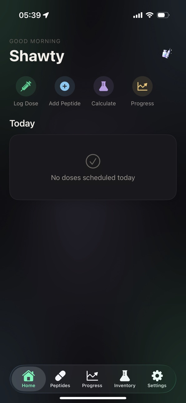 iPhone screenshot