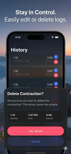 Smart Contraction Timer screenshot 4