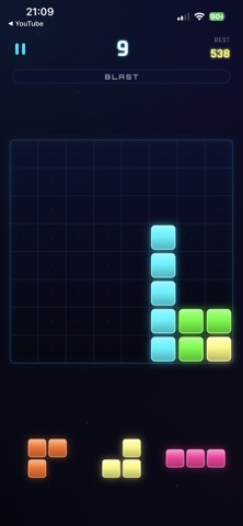Neon Blast Puzzle Screenshot 3 of 4