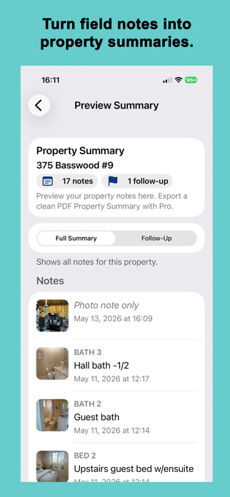 Property Photo Notes Screenshot 4 of 5