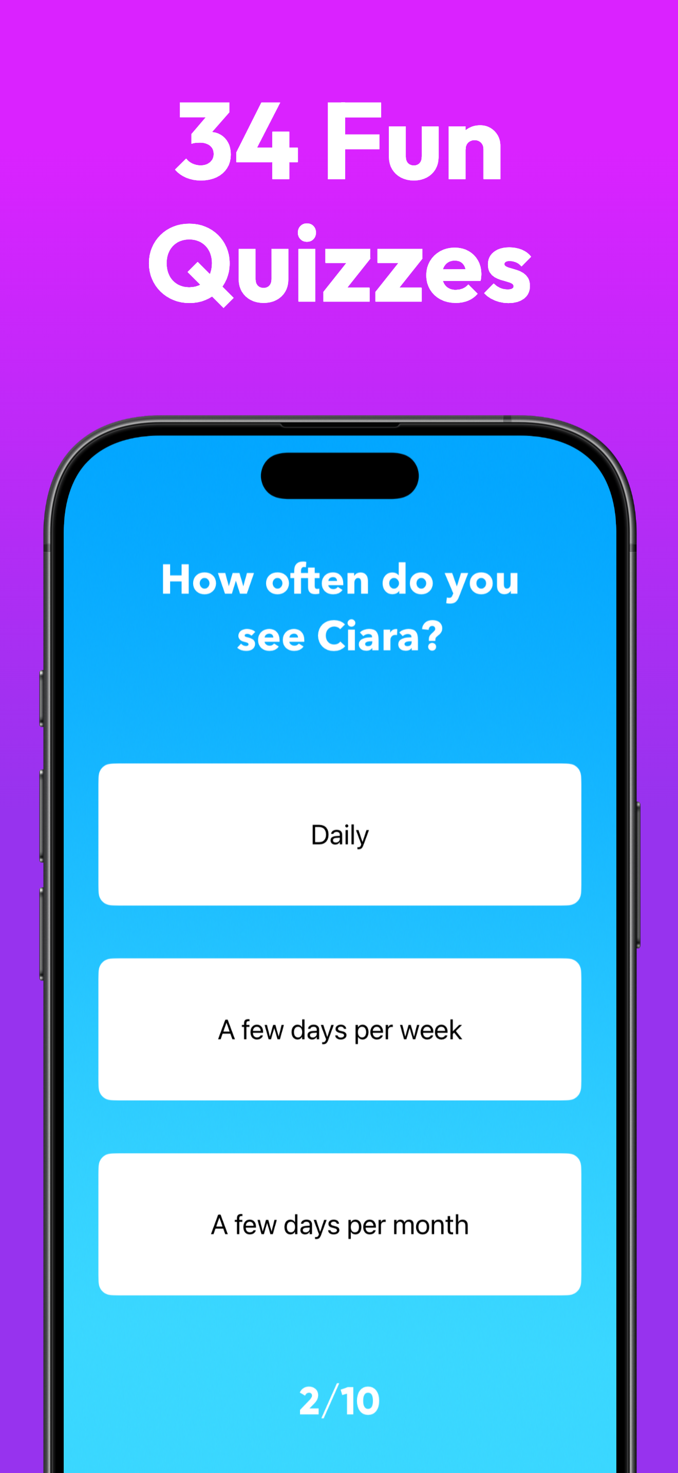 BFF Friendship Test - Quiz screenshot 2