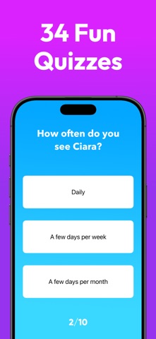 BFF Friendship Test - Quiz iPhone screenshot