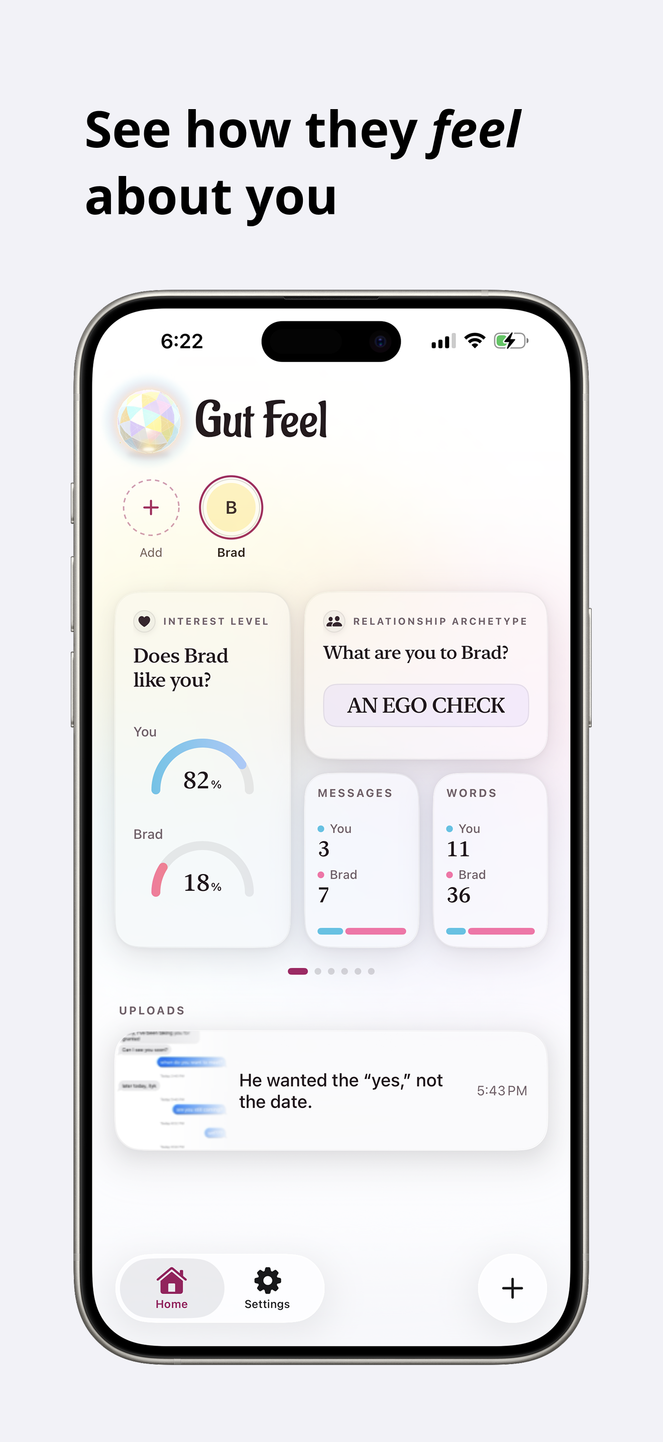 Gut Feel - Dating Text Decoder screenshot 3