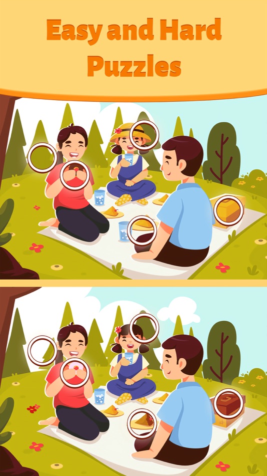 #6. Differences Online—Find Games (iOS) Por: Brightika, Inc.