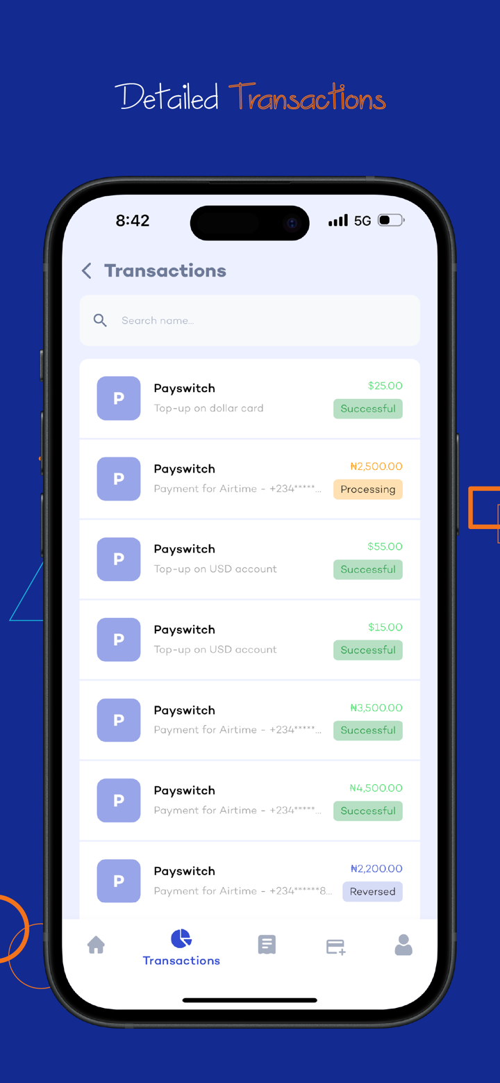 Payswitch screenshot 3