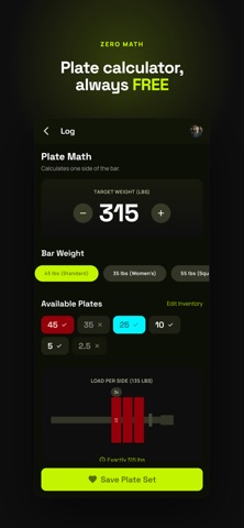 ReadyLift: Gym Workout Tracker Screenshot 8 of 10
