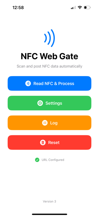 NFC Web Gate Screenshot 3 of 6