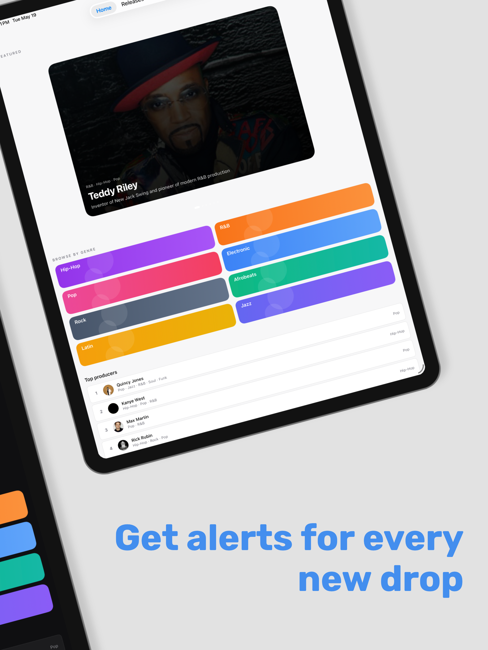 ProducerTrackr: Discover Music