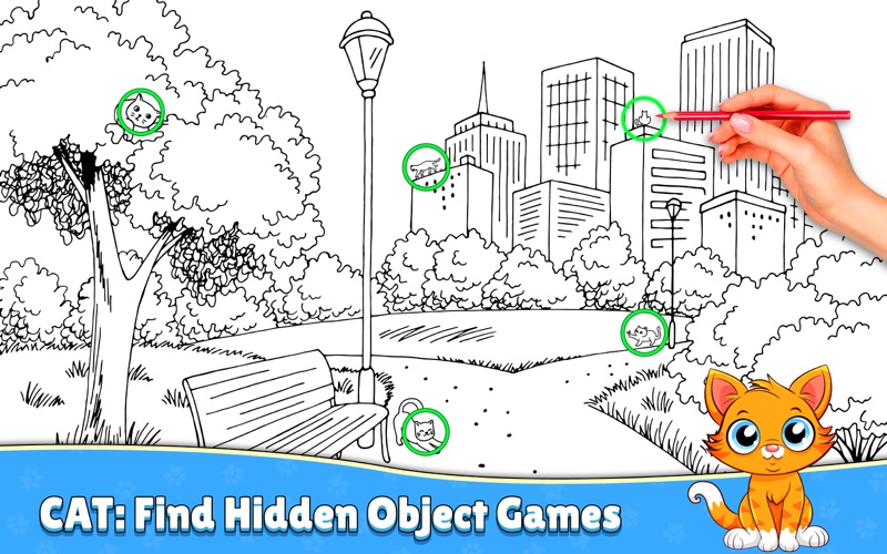 Cat: Find Hidden Objects Games Screenshot