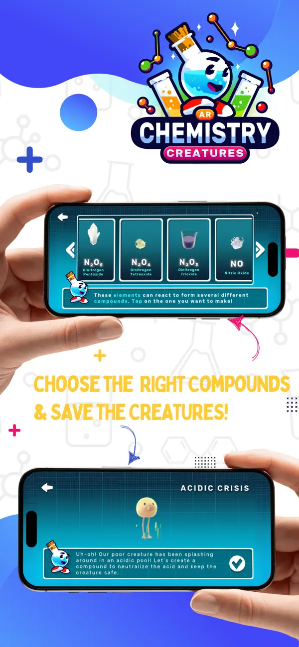 Screenshot #1 pour AR Chemistry Creatures