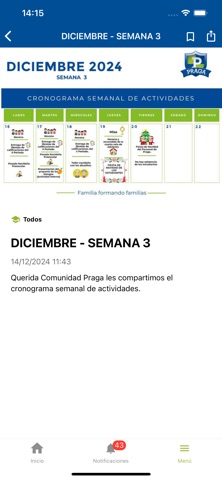 PRAGA UNIDAD EDUCATIVA iPhone screenshot
