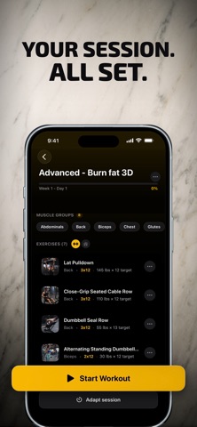 Dumbbell Workouts: FitKeeper Screenshot 2 of 10