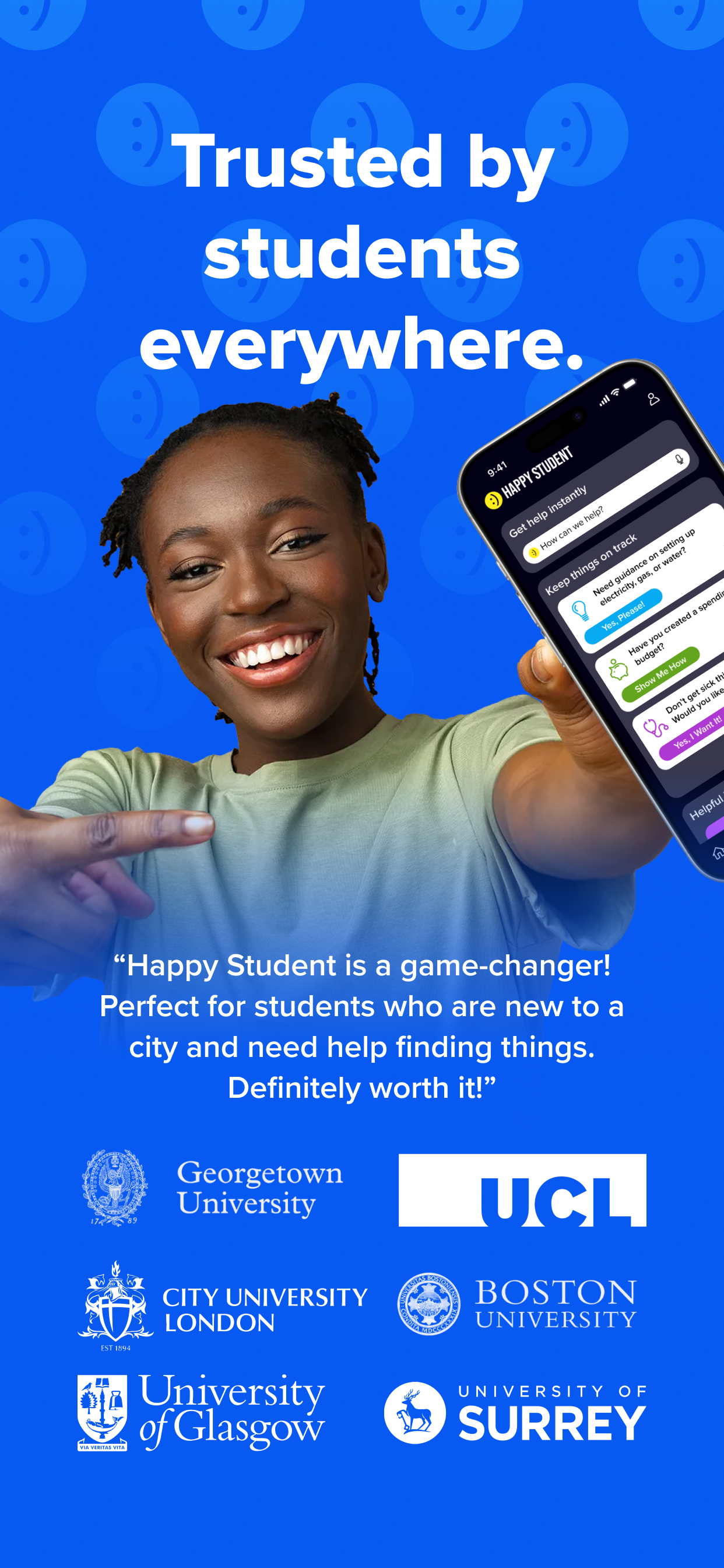 Happy Student