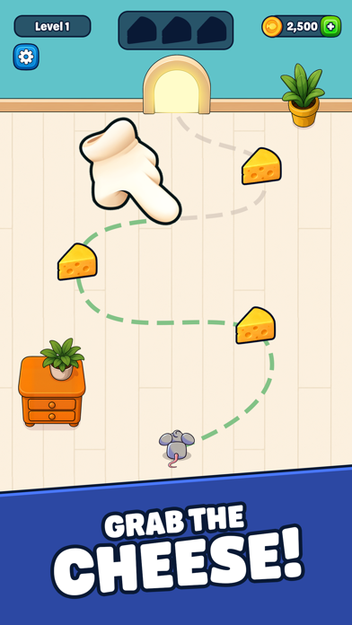Grab the Cheese: Sneaky Mouse Screenshot 3 of 8