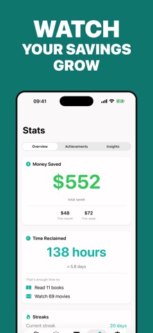 Dry Days Sober Alcohol Tracker Screenshot 2 of 6