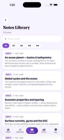 QCAA Study Marine Science iPhone screenshot