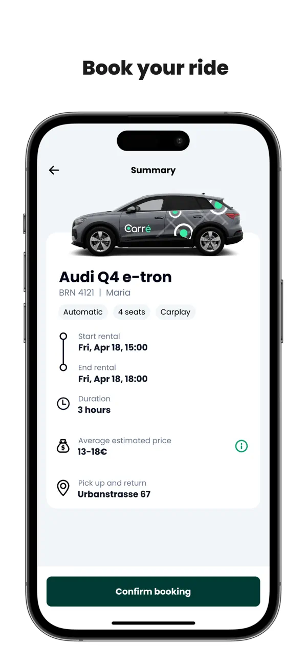 Screenshot #3 pour Carre Mobility