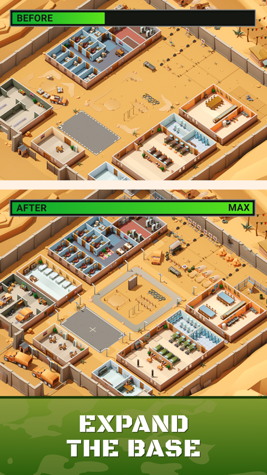 #3. Idle Forces - Army Tycoon (iOS) 来自: Hot Siberians