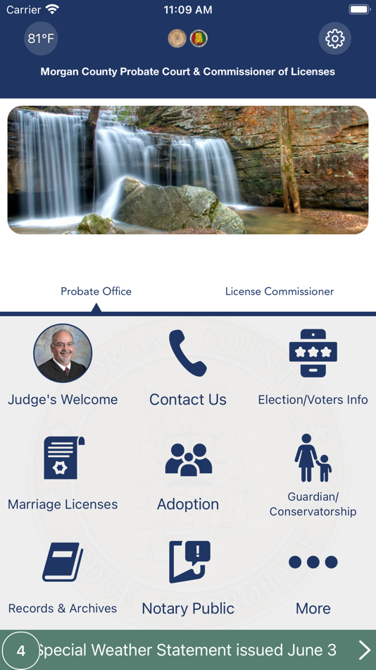#1. Morgan Co AL Probate & License (iOS) 由: Morgan County Commission