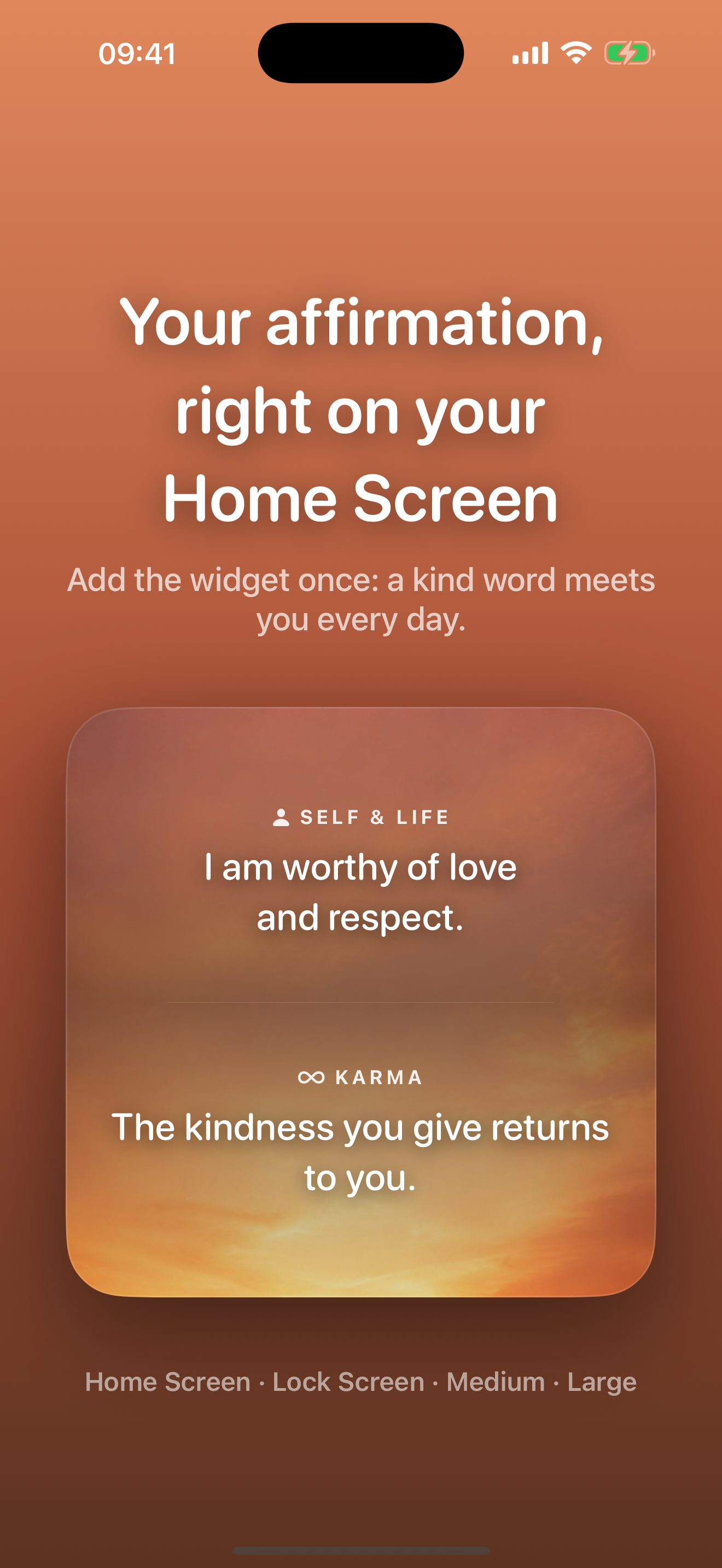 Mantra Daily Affirmations screenshot 3