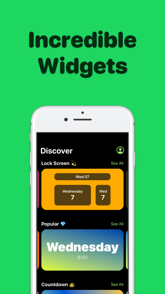 #1. Widget Pro: Incredible Widgets (iOS) 由: Dzmitry Yurkouski