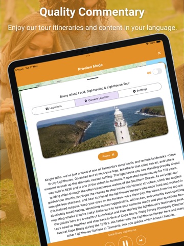 Day Tours Tasmania iPad screenshot