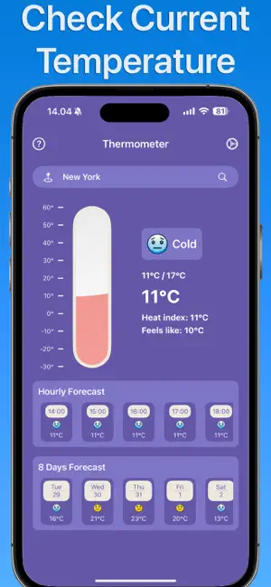 Temperature Checker ™ screenshot 1