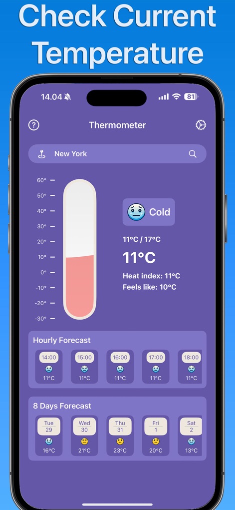 Temperature Checker ™ - Weather App | MWM