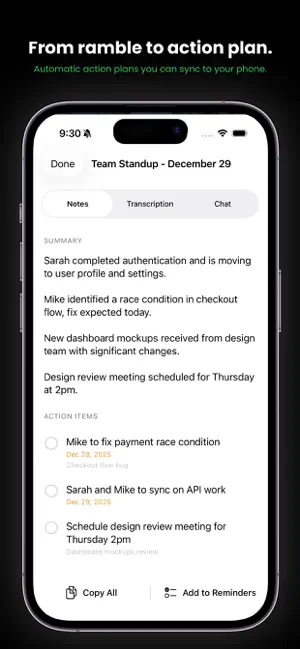 Recapt: AI Powered Note Taking screenshot 3