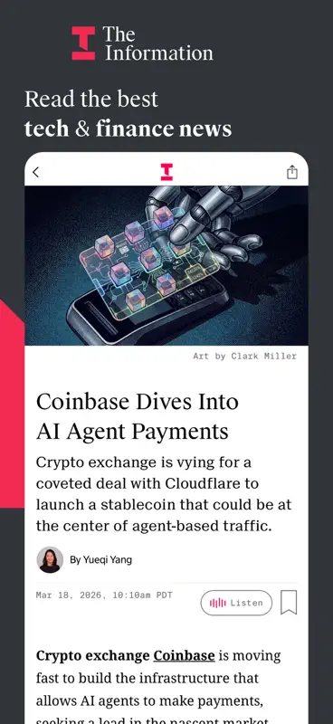 The Information: Tech News screenshot 1 of 8