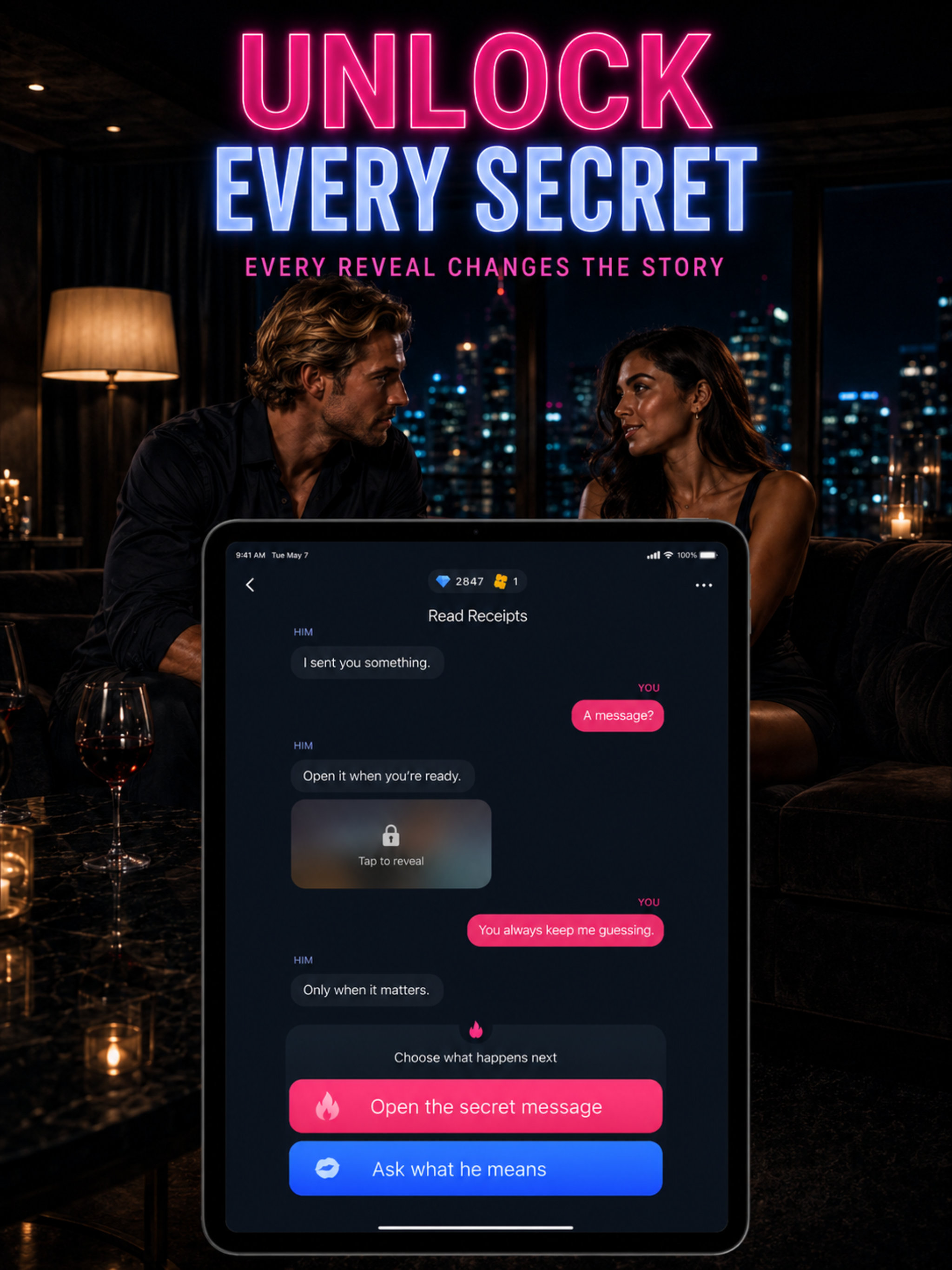 Lure: Interactive Chat Stories screenshot 10