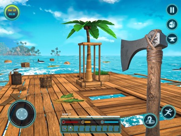 Underwater Shark Survival Hunt iPad screenshot