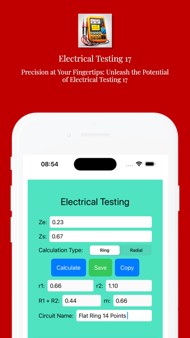 Screenshot #2 pour Electrical Testing 17