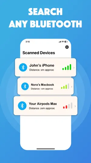 Wonderfind: Bluetooth Finder screenshot 2