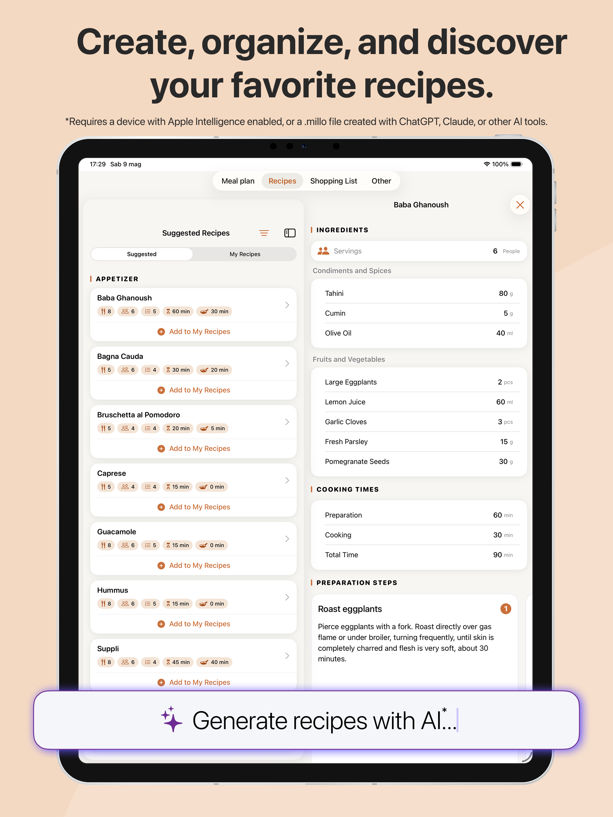 Millo: Your meal planner screenshot 7