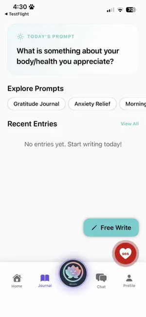 Bloom - AI Mental Wellness screenshot 4