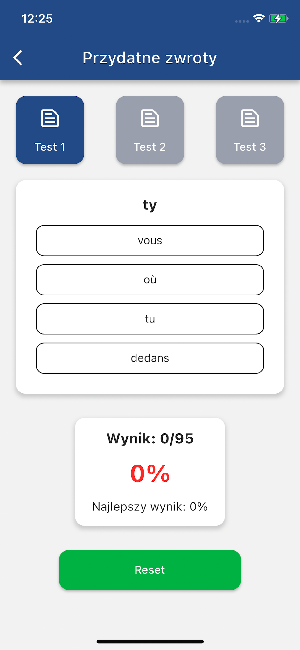 Rozmówki polsko-francuskie screenshot 7