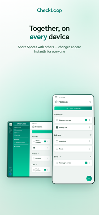 CheckLoop: Reusable Checklists Screenshot 6 of 8