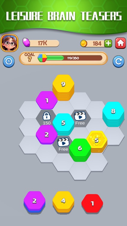 Hexa Merge Sort : Block Puzzle screenshot-4