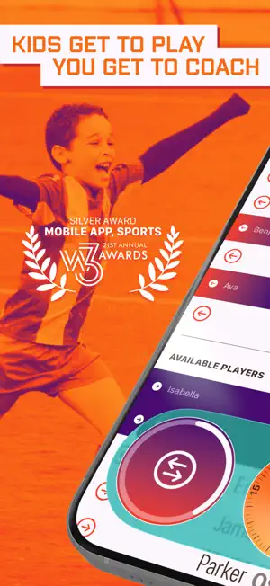 InTimer Youth Sports Sub Timer screenshot 1