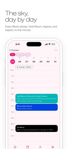 Orbit Astro Calendar screenshot 1