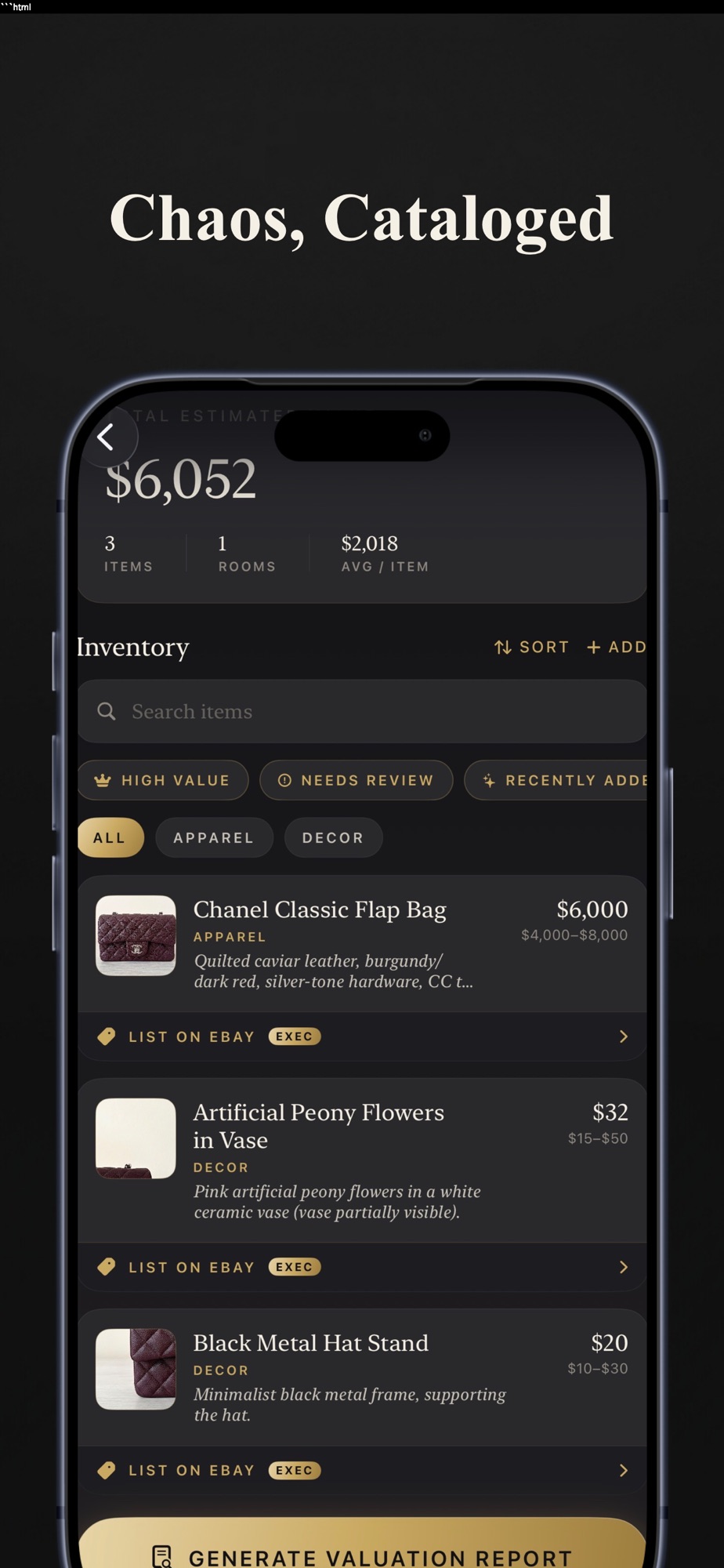 LegacyInventory: Item Scanner screenshot 8