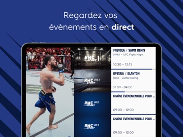 RMC Sport – Live TV, Replay iPad screenshot 4