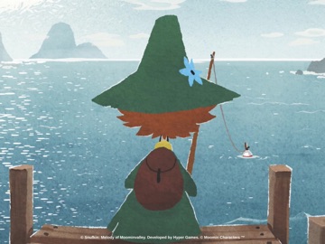 Snufkin Melody of Moominvalley iPad screenshot