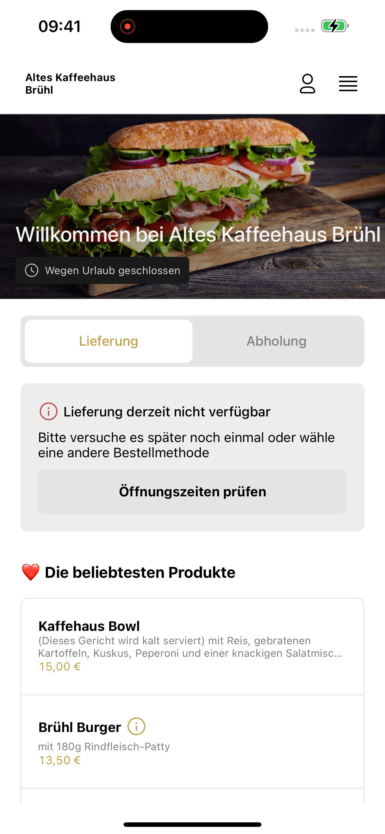 Altes Kaffeehaus Brühl screenshot 5