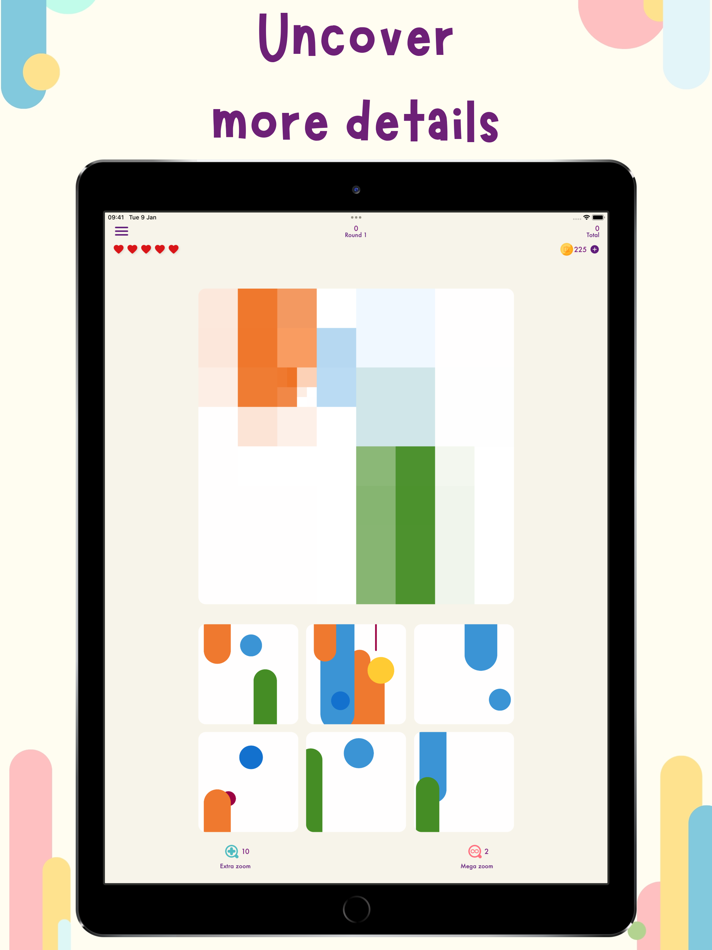 #2. Squarelets: Guess the Picture (iOS) 由: Chaos Cookie